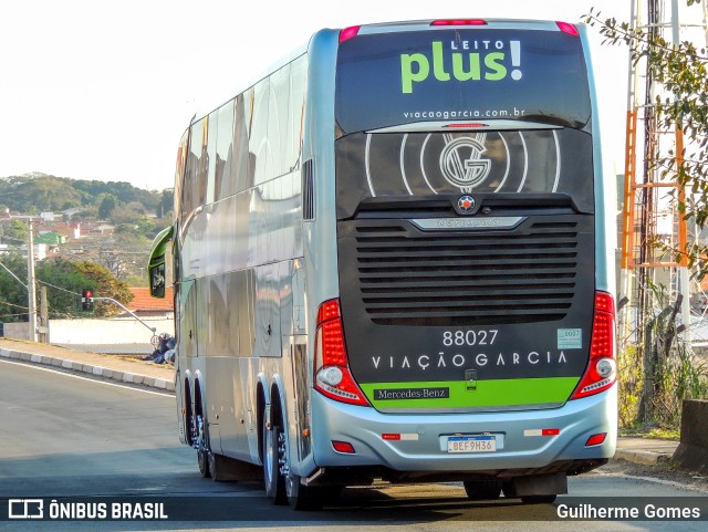 Viação Garcia 88027 na cidade de Campinas, São Paulo, Brasil, por Guilherme Gomes. Número da foto: #10647505.