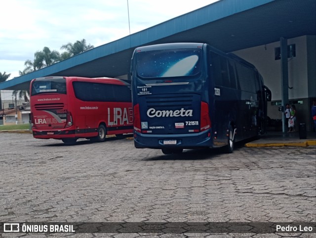 Viação Cometa 721511 na cidade de Itapetininga, São Paulo, Brasil, por Pedro Leo. ID da foto: 10647535.