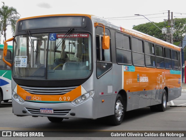 BB Transportes e Turismo 699 na cidade de Barueri, São Paulo, Brasil, por Gabriel Oliveira Caldas da Nobrega. Número da foto: #10648050.