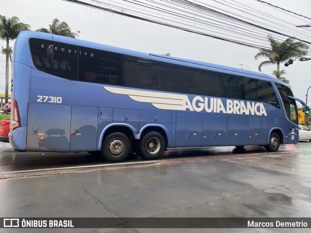 Viação Águia Branca 27310 na cidade de Serra, Espírito Santo, Brasil, por Marcos Demetrio. Número da foto: #10646583.