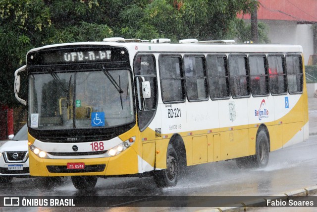 Belém Rio Transportes BD-221 na cidade de Belém, Pará, Brasil, por Fabio Soares. Número da foto: #10647764.