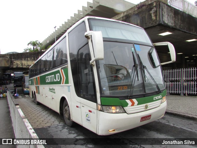 Empresa Gontijo de Transportes 21010 na cidade de Belo Horizonte, Minas Gerais, Brasil, por Jonathan Silva. ID da foto: 10647596.