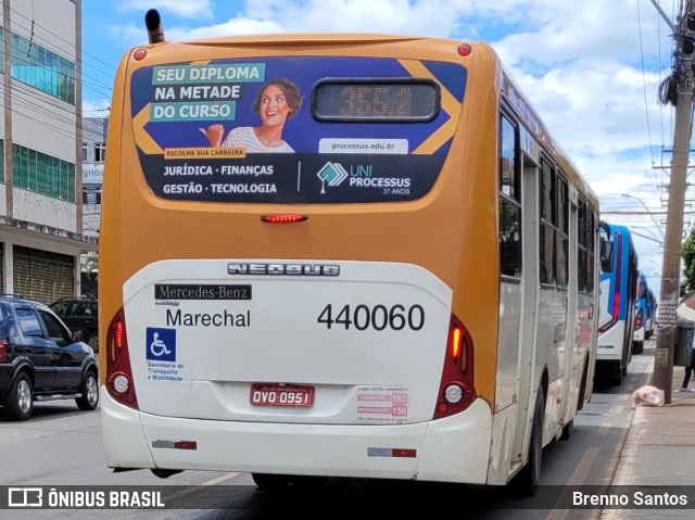 Auto Viação Marechal Brasília 440060 na cidade de Taguatinga, Distrito Federal, Brasil, por Brenno Santos. Número da foto: #10648312.