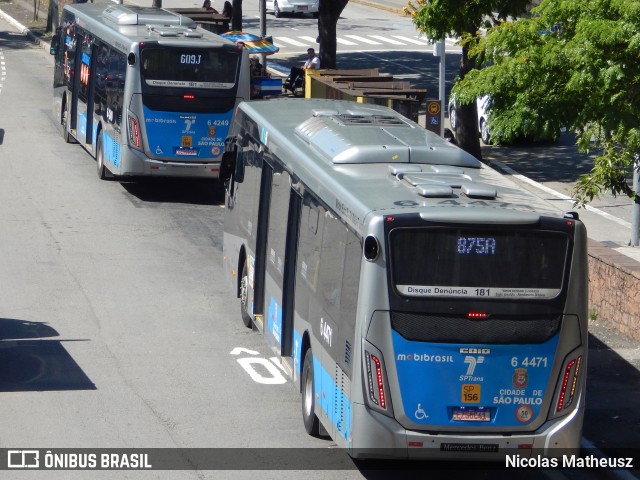 Viação Paratodos > São Jorge > Metropolitana São Paulo > Mobibrasil 6 4471 na cidade de São Paulo, São Paulo, Brasil, por Nicolas Matheusz. Número da foto: #10648230.