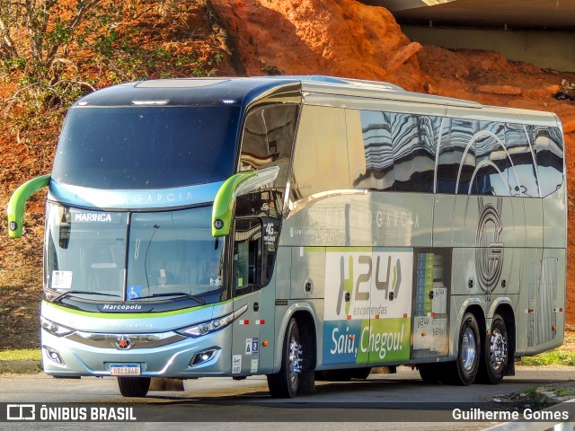 Viação Garcia 84016 na cidade de Campinas, São Paulo, Brasil, por Guilherme Gomes. Número da foto: #10647421.