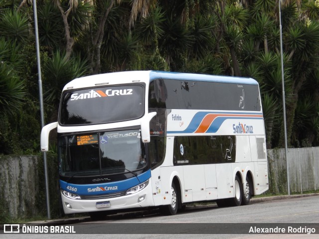 VUSC - Viação União Santa Cruz 4260 na cidade de Curitiba, Paraná, Brasil, por Alexandre Rodrigo. ID da foto: 9712806.