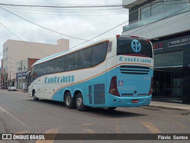 Emtram 4180 na cidade de Barra da Estiva, Bahia, Brasil, por Flávio  Santos. Número da foto: #9711467.