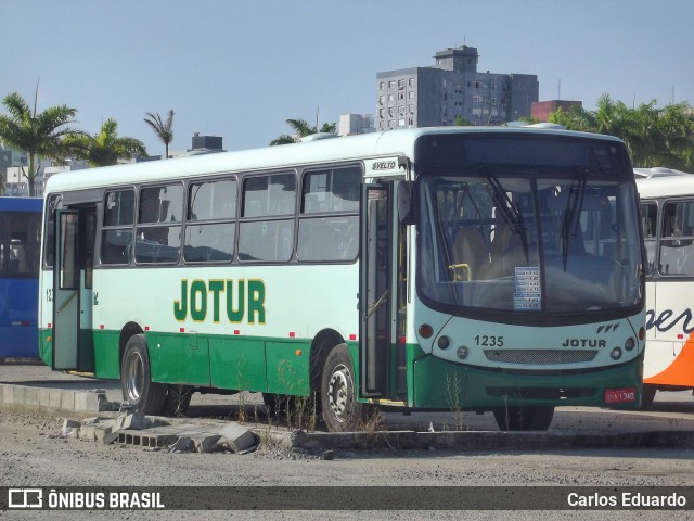Jotur - Auto Ônibus e Turismo Josefense 1235 na cidade de Florianópolis, Santa Catarina, Brasil, por Carlos Eduardo. ID da foto: 9713765.