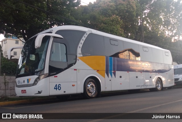 Auto Viação Putinga 46 na cidade de Canela, Rio Grande do Sul, Brasil, por Júnior Harras. ID da foto: 9711123.