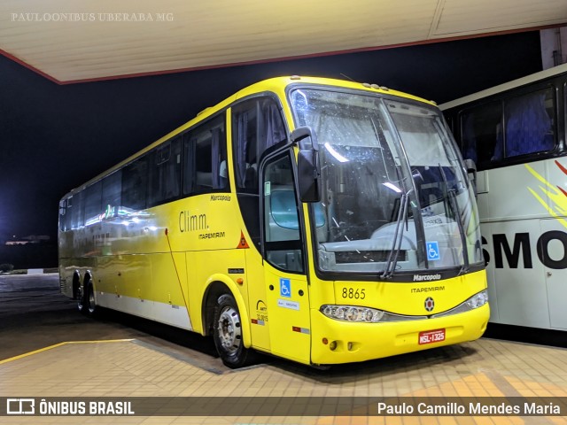 Viação Itapemirim 8865 na cidade de Uberaba, Minas Gerais, Brasil, por Paulo Camillo Mendes Maria. Número da foto: #9713254.