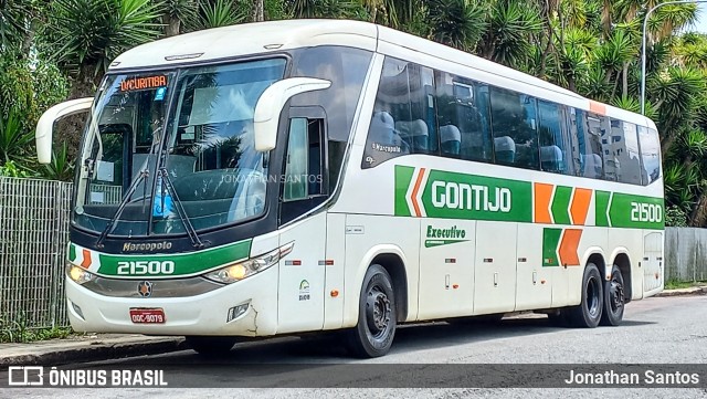 Empresa Gontijo de Transportes 21500 na cidade de Curitiba, Paraná, Brasil, por Jonathan Santos. ID da foto: 9712997.