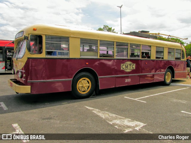 CMTC - Companhia Municipal de Transportes Coletivos 3093 na cidade de São Paulo, São Paulo, Brasil, por Charles Roger. ID da foto: 9712854.