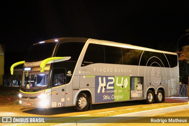 Viação Garcia 8444 na cidade de Maringá, Paraná, Brasil, por Rodrigo Matheus. Número da foto: #9713960.