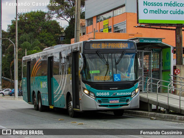 Expresso Luziense > Territorial Com. Part. e Empreendimentos 30685 na cidade de Santa Luzia, Minas Gerais, Brasil, por Fernando Cassimiro. ID da foto: 9712458.