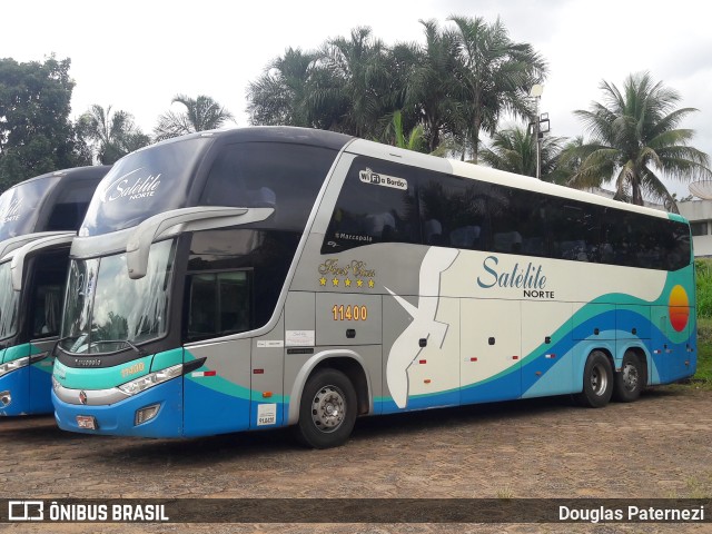 Expresso Satélite Norte 11400 na cidade de Goiânia, Goiás, Brasil, por Douglas Paternezi. Número da foto: #9713172.