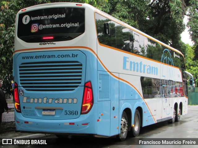 Emtram 5360 na cidade de São Paulo, São Paulo, Brasil, por Francisco Mauricio Freire. Número da foto: #9713514.