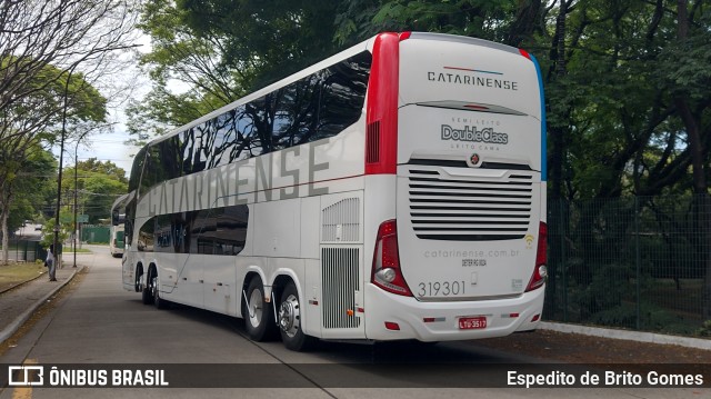 Auto Viação Catarinense 319301 na cidade de São Paulo, São Paulo, Brasil, por Espedito de Brito Gomes. ID da foto: 9712437.