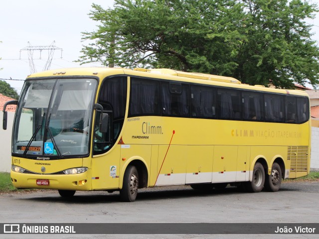 Viação Itapemirim 8715 na cidade de Teresina, Piauí, Brasil, por João Victor. ID da foto: 9713140.