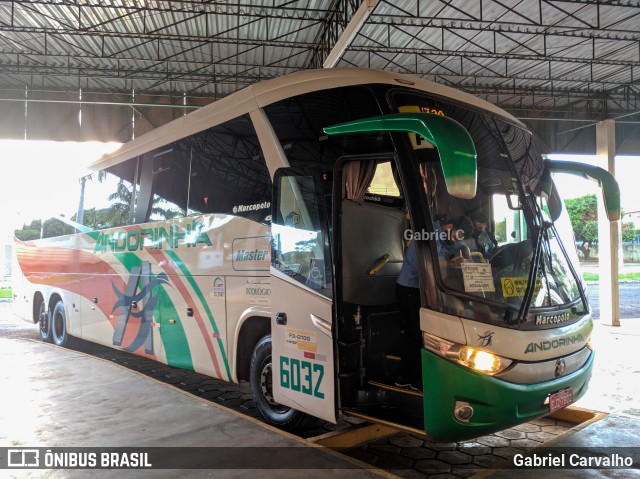Empresa de Transportes Andorinha 6032 na cidade de Mirante do Paranapanema, São Paulo, Brasil, por Gabriel Carvalho. ID da foto: 9713855.