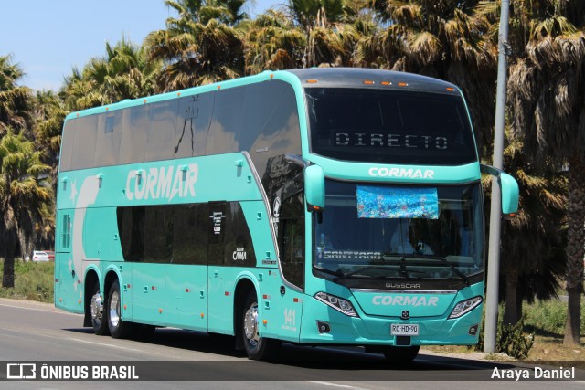 Cormar Bus 141 na cidade de Coquimbo, Elqui, Coquimbo, Chile, por Araya Daniel . ID da foto: 9712634.