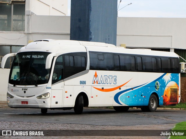 Marte Transportes 0606 na cidade de Petrolina, Pernambuco, Brasil, por João Victor. ID da foto: 9713260.