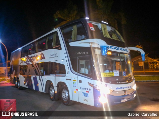 Empresa de Transportes Andorinha 7404 na cidade de Mirante do Paranapanema, São Paulo, Brasil, por Gabriel Carvalho. Número da foto: #9713680.
