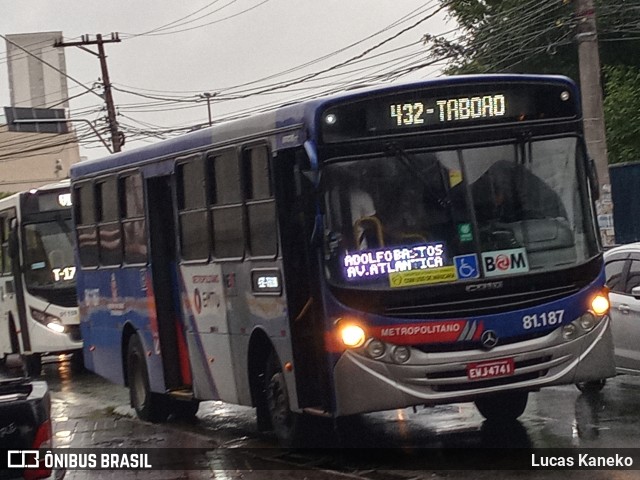 Next Mobilidade - ABC Sistema de Transporte 81.187 na cidade de Santo André, São Paulo, Brasil, por Lucas Kaneko. ID da foto: 9711302.