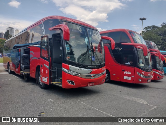 Empresa de Ônibus Pássaro Marron 5001 na cidade de São Paulo, São Paulo, Brasil, por Espedito de Brito Gomes. Número da foto: #9712498.