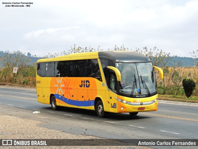 JID Transportes 4234 na cidade de João Monlevade, Minas Gerais, Brasil, por Antonio Carlos Fernandes. ID da foto: 9736470.