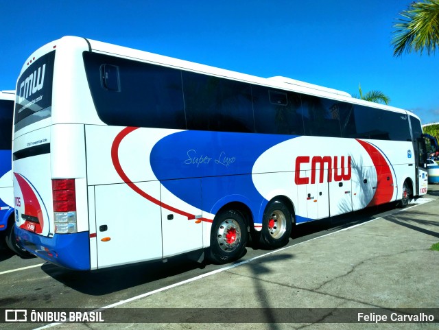 CMW Transportes 1105 na cidade de Aparecida, São Paulo, Brasil, por Felipe Carvalho. Número da foto: #9737079.