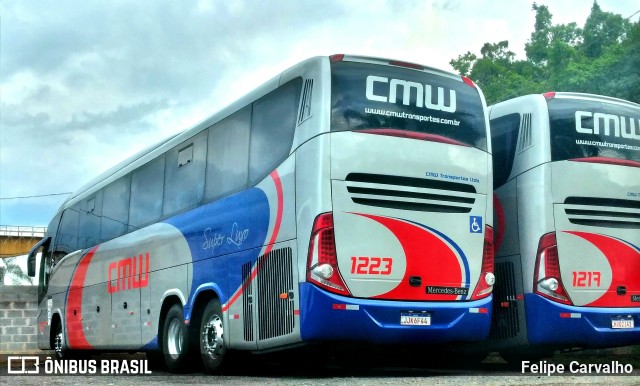 CMW Transportes 1223 na cidade de Bragança Paulista, São Paulo, Brasil, por Felipe Carvalho. Número da foto: #9736914.