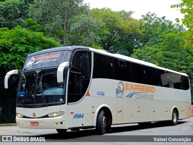 Expresso Cearense 2984 na cidade de São Paulo, São Paulo, Brasil, por Valnei Conceição. ID da foto: 9736793.