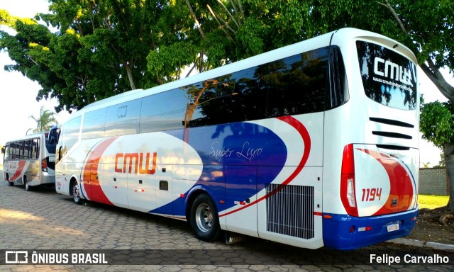 CMW Transportes 1194 na cidade de São Pedro, São Paulo, Brasil, por Felipe Carvalho. Número da foto: #9737025.