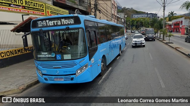 FAOL - Friburgo Auto Ônibus 560 na cidade de Nova Friburgo, Rio de Janeiro, Brasil, por Leonardo Correa Gomes Martins. Número da foto: #9737507.
