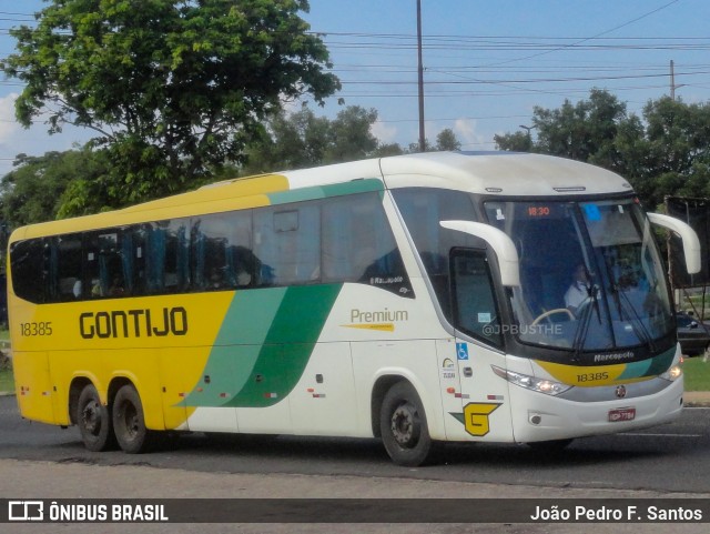 Empresa Gontijo de Transportes 18385 na cidade de Teresina, Piauí, Brasil, por João Pedro F. Santos. Número da foto: #9737011.