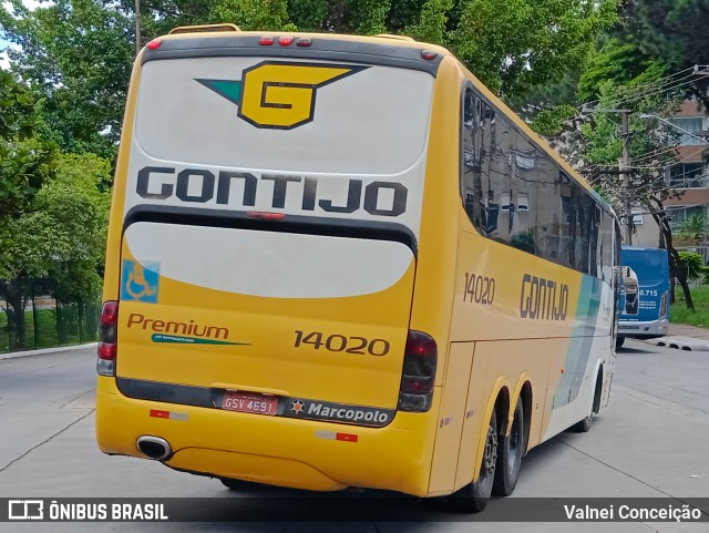 Empresa Gontijo de Transportes 14020 na cidade de São Paulo, São Paulo, Brasil, por Valnei Conceição. ID da foto: 9736749.