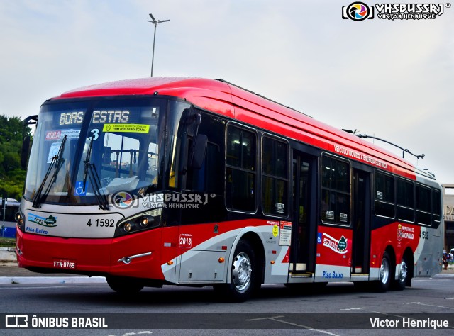 Himalaia Transportes > Ambiental Transportes Urbanos 4 1592 na cidade de São Paulo, São Paulo, Brasil, por Victor Henrique. ID da foto: 9737294.