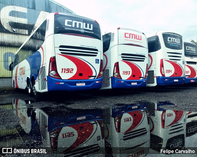 CMW Transportes 1192 na cidade de Bragança Paulista, São Paulo, Brasil, por Felipe Carvalho. Número da foto: #9736937.