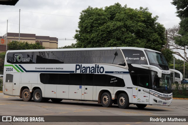 Planalto Transportes 2554 na cidade de São Paulo, São Paulo, Brasil, por Rodrigo Matheus. ID da foto: 9737740.