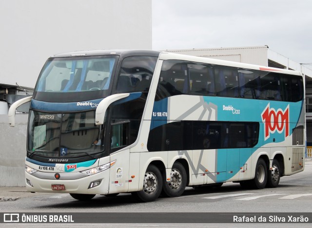 Auto Viação 1001 RJ 108.478 na cidade de Rio de Janeiro, Rio de Janeiro, Brasil, por Rafael da Silva Xarão. Número da foto: #9737480.
