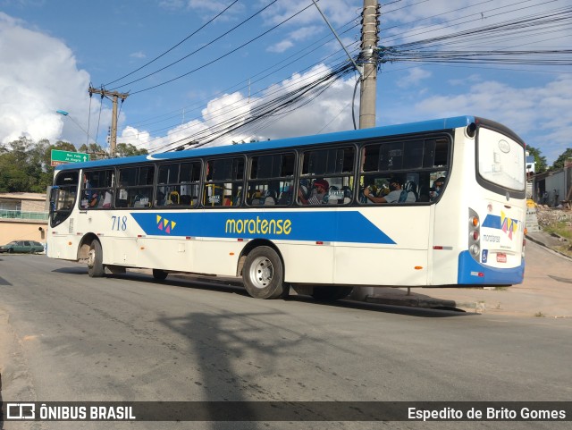 Auto Ônibus Moratense 718 na cidade de Francisco Morato, São Paulo, Brasil, por Espedito de Brito Gomes. Número da foto: #9739498.