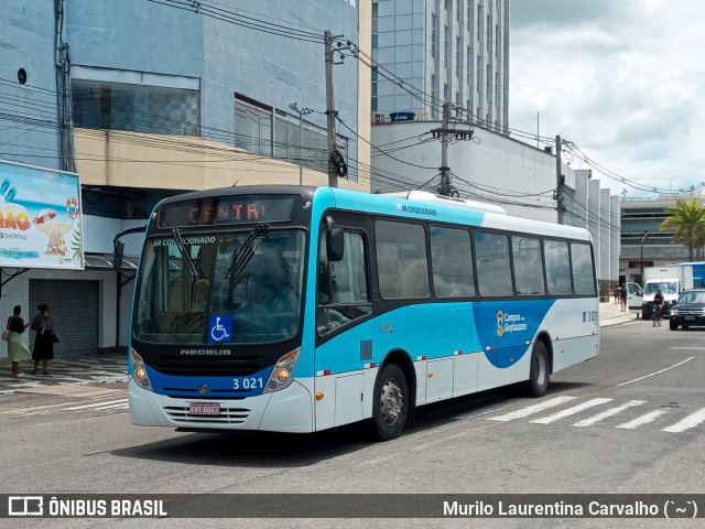 Rogil Transportes Rodoviários 3 021 na cidade de Campos dos Goytacazes, Rio de Janeiro, Brasil, por Murilo Laurentina Carvalho (`~`). ID da foto: 9738416.