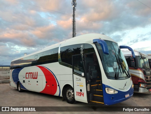 CMW Transportes 1194 na cidade de São José dos Campos, São Paulo, Brasil, por Felipe Carvalho. Número da foto: #9740239.