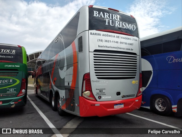 Bariri Turismo 6900 na cidade de Aparecida, São Paulo, Brasil, por Felipe Carvalho. Número da foto: #9738682.