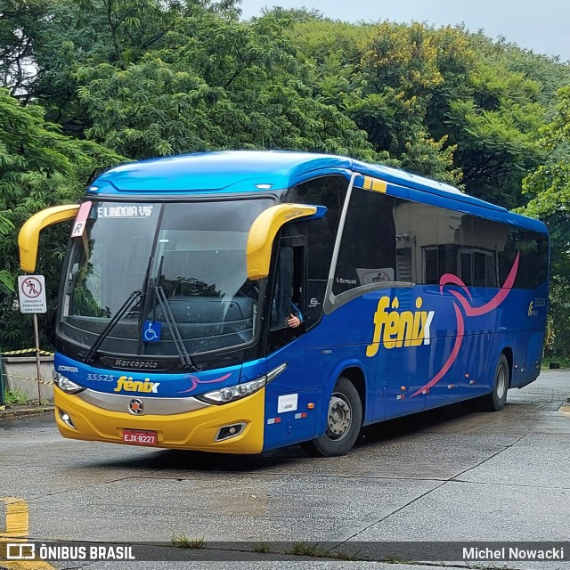 Rápido Expresso Fênix Viação 35525 na cidade de São Paulo, São Paulo, Brasil, por Michel Nowacki. Número da foto: #9737994.