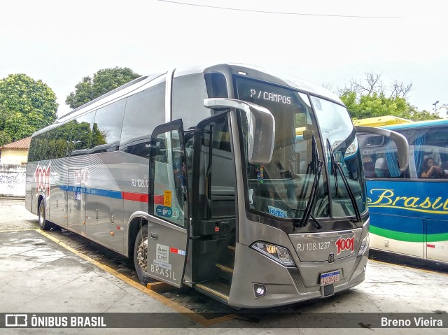 Auto Viação 1001 RJ 108.1237 na cidade de Campos dos Goytacazes, Rio de Janeiro, Brasil, por Breno Vieira. Número da foto: #9739090.