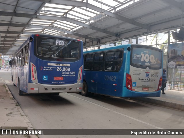 Auto Ônibus Moratense 26.069 na cidade de Franco da Rocha, São Paulo, Brasil, por Espedito de Brito Gomes. Número da foto: #9739452.