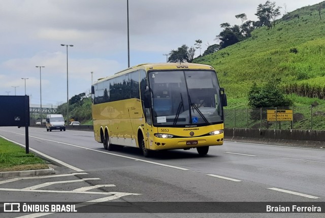 Viação Itapemirim 5853 na cidade de Viana, Espírito Santo, Brasil, por Braian Ferreira. ID da foto: 9738951.