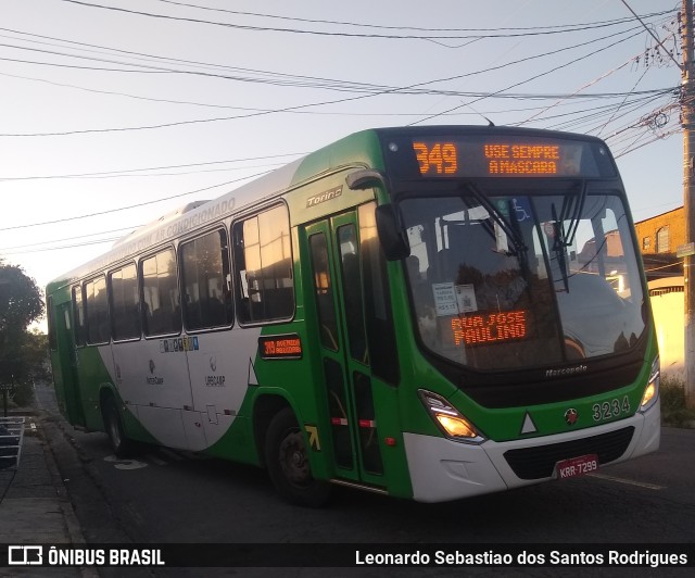 VB Transportes e Turismo 3234 na cidade de Campinas, São Paulo, Brasil, por Leonardo Sebastiao dos Santos Rodrigues. Número da foto: #9738588.