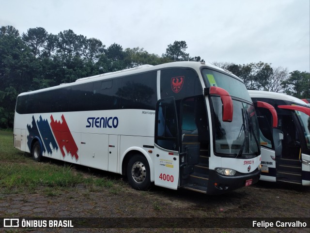 Viação Stenico 4000 na cidade de Atibaia, São Paulo, Brasil, por Felipe Carvalho. Número da foto: #9738925.